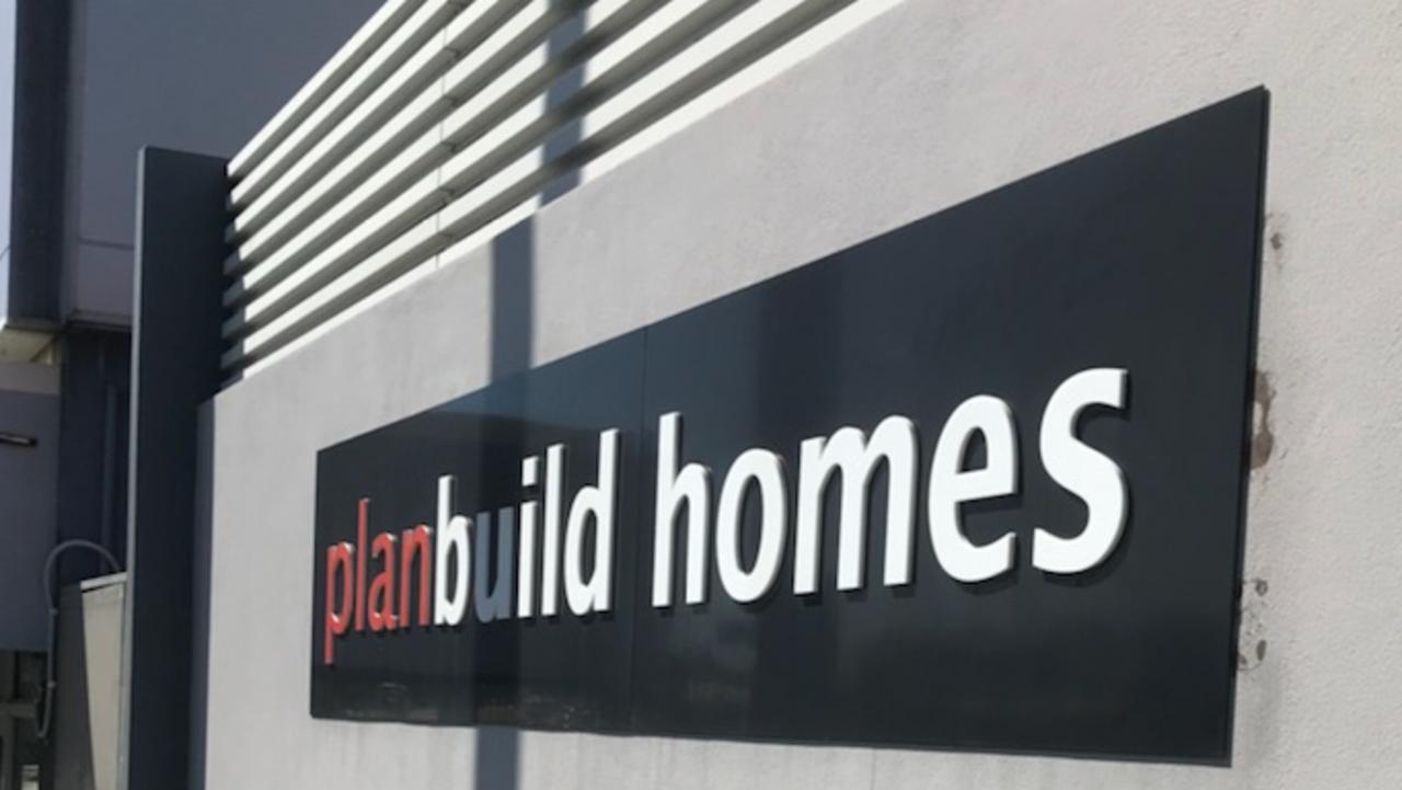 PlanBuild Homes Kedron offices are unattended. Photo: Glen Norris