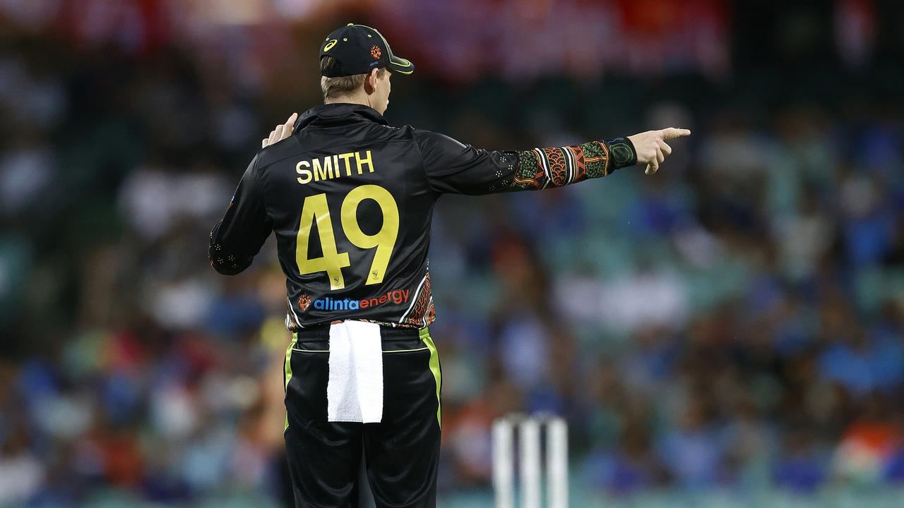 Smith was overlooked for the captaincy duties when Aaron Finch missed the second T20.