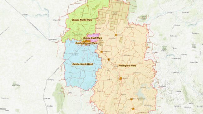 Dubbo Regional Council's ward system has been a source of controversy in the local community. Picture: Dubbo Regional Council