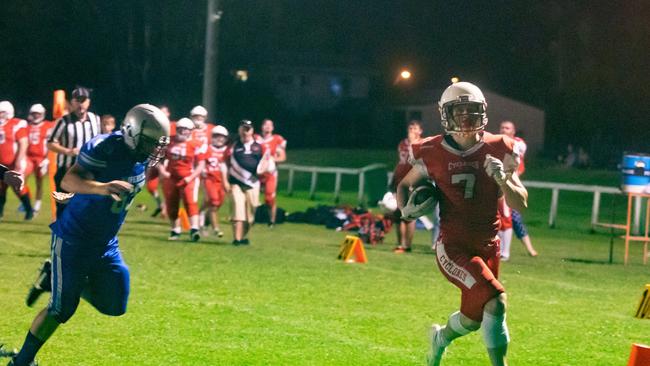Mackay Gridiron vs Townsville Cyclones at West Tiger Park Walkerston. Saturday 20 January 2024 Picture:Michaela Harlow