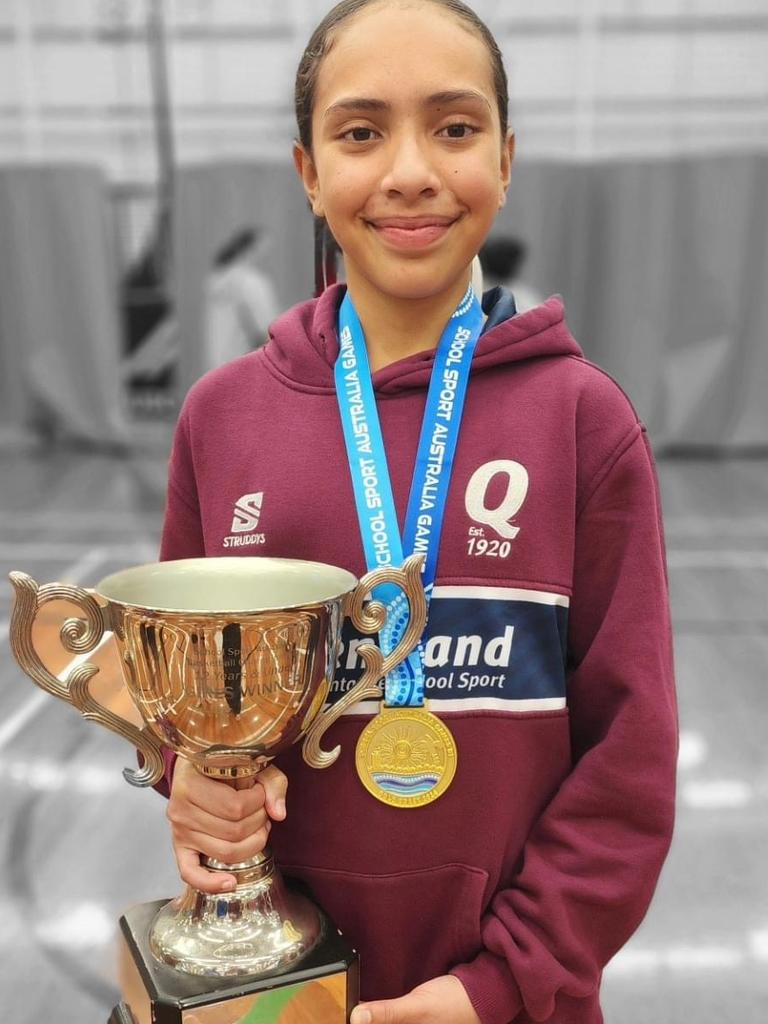 Nahla Moke wins U12 national schoolgirls gold in basketball and netball