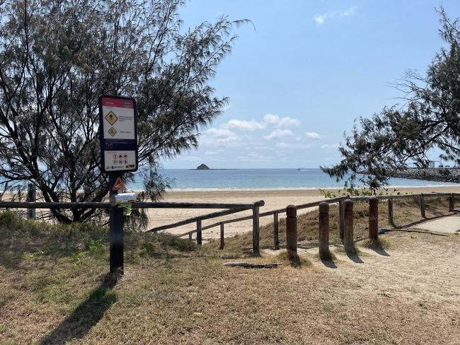 North Wall Beach, Mackay, taken on November 8, 2024. The beach has $2m worth of planned upgrades coming. Picture: Paul Brescia