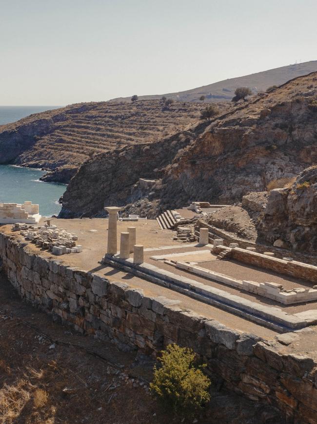 The remains of the city of Karthaia. Picture: Rupert Peace.