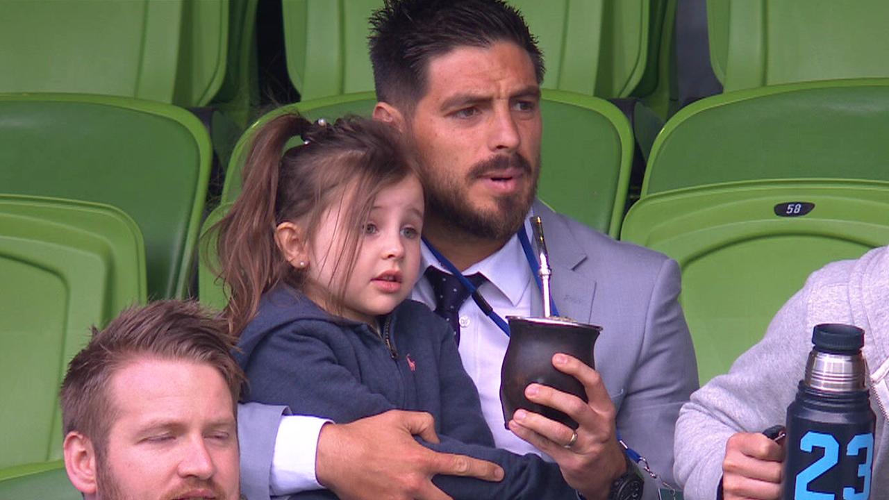 Fans weren't allowed to see Bruno Fornaroli on the big screen