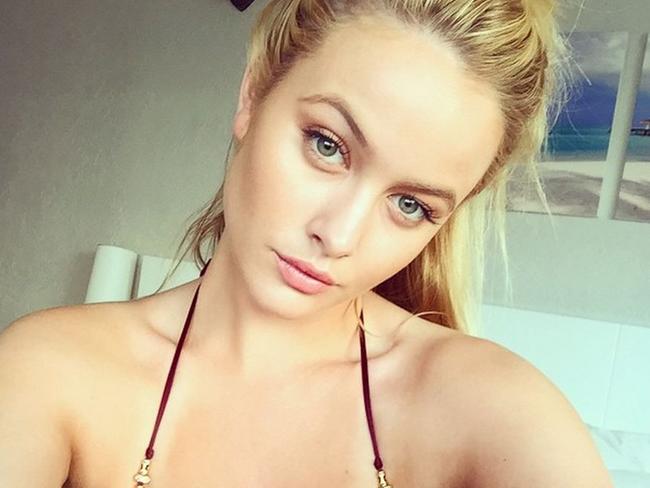 Model Simone Holtznagel believes Charlotte Dawson is haunting her.