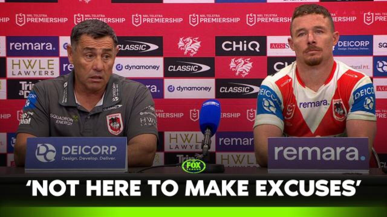 Dejected Flanno fronts brutal defeat