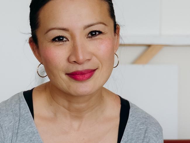 Illuminate Adelaide 2023. Celebrity chef, TV presenter and artist Poh Ling Yeow in her studio. Picture: Supplied