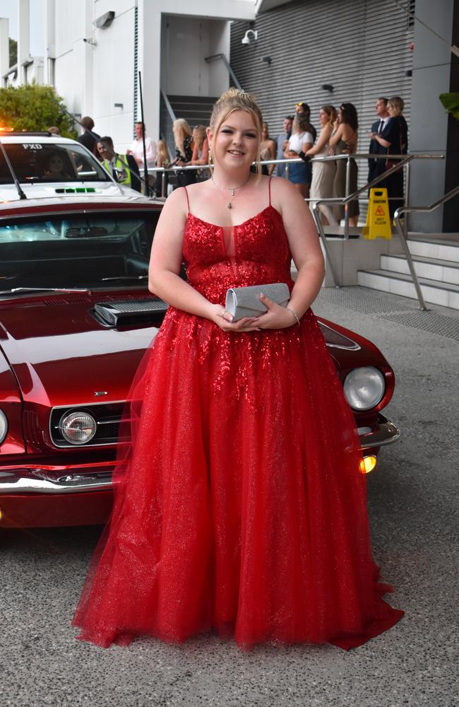 Arrival at the Beerwah State High School Formal held at Maroochy RSL on November 14, 2024. Picture: Sam Turner