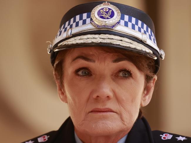 Police Commissioner Karen Webb flew to Cooma on Friday to spend the day with Clare Nowland’s family Picture: Tim Hunter