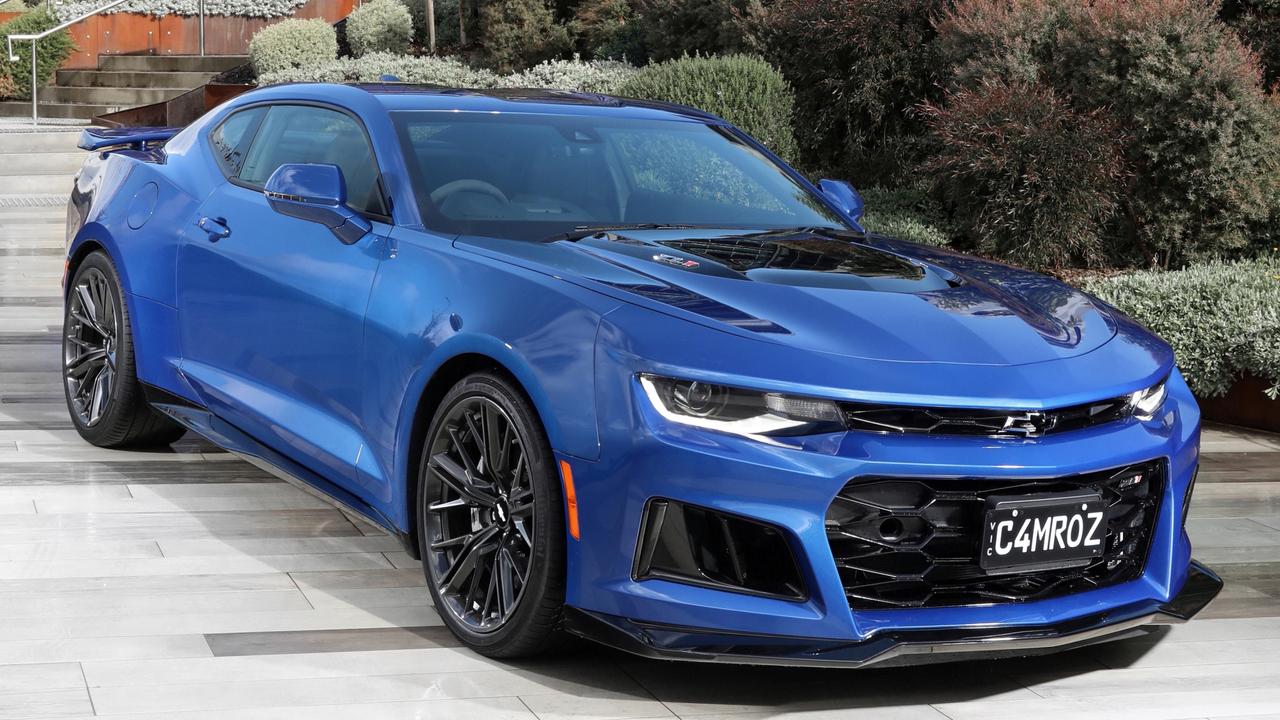 The ZL1 sits at the top of the local Camaro range.