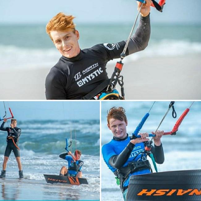 Alex and Leo Verecchio are competitive kite surfers