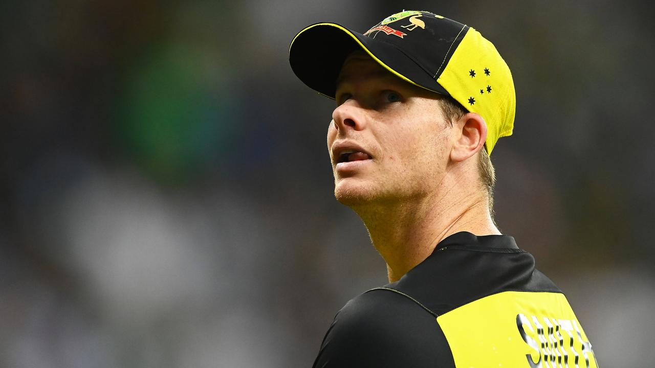 Steve Smith during Australia’s successful ICC Men's T20 World Cup campaign.