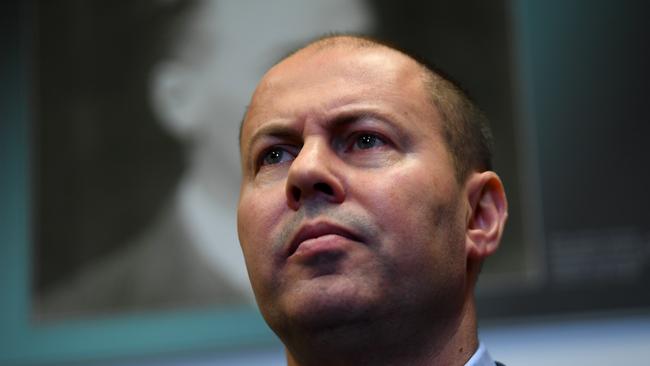 Federal Treasurer Josh Frydenberg. Picture: AAP