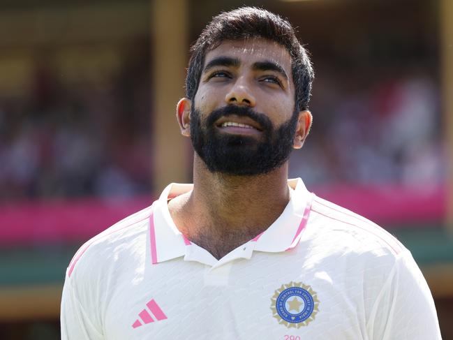 Jasprit Bumrah was one of the few shining lights for India in the Border-Gavaskar Trophy. Picture: Getty Images