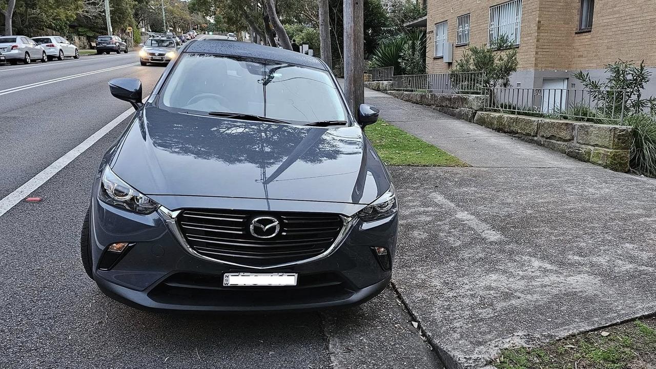 Cars blocking driveways have been a bugbear for homeowners across Sydney. Photos: Facebook.
