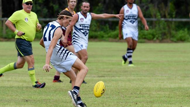 15/04/2023 - Henry Hamilton was the Cats’ best player against Redcliffe. Picture: Matthew McInerney