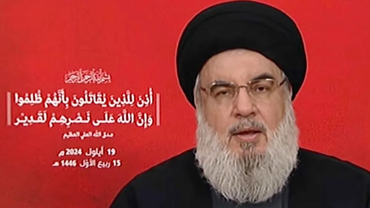 'This is a declaration of war by Israel on the Lebanese people': Hezbollah chief