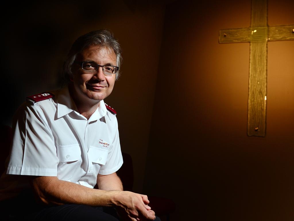 Captain Stuart Glover of The Salvation Army. Photo: John McCutcheon / Sunshine Coast Daily