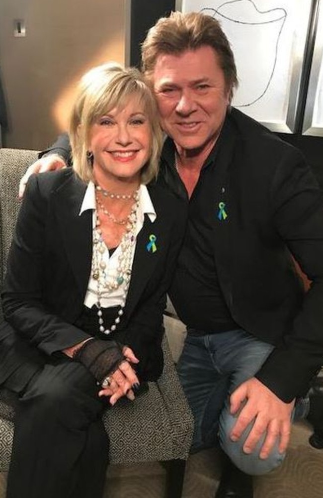 Richard Wilkins had paid tribute to longtime friend Olivia Newton-John.