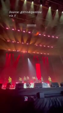 Christina Aguilera performs in Australia for the first time in 15 years