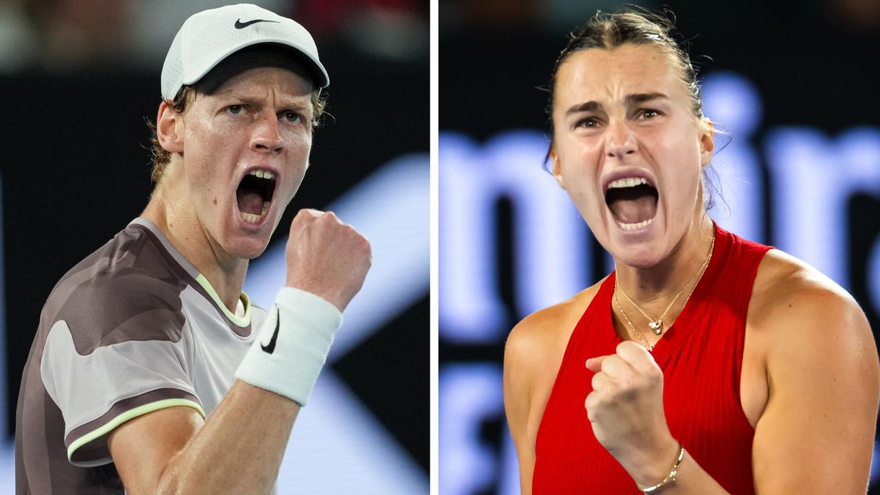 Sinner and Sabalenka saved the AO from another late night disaster. Photo: Getty Images