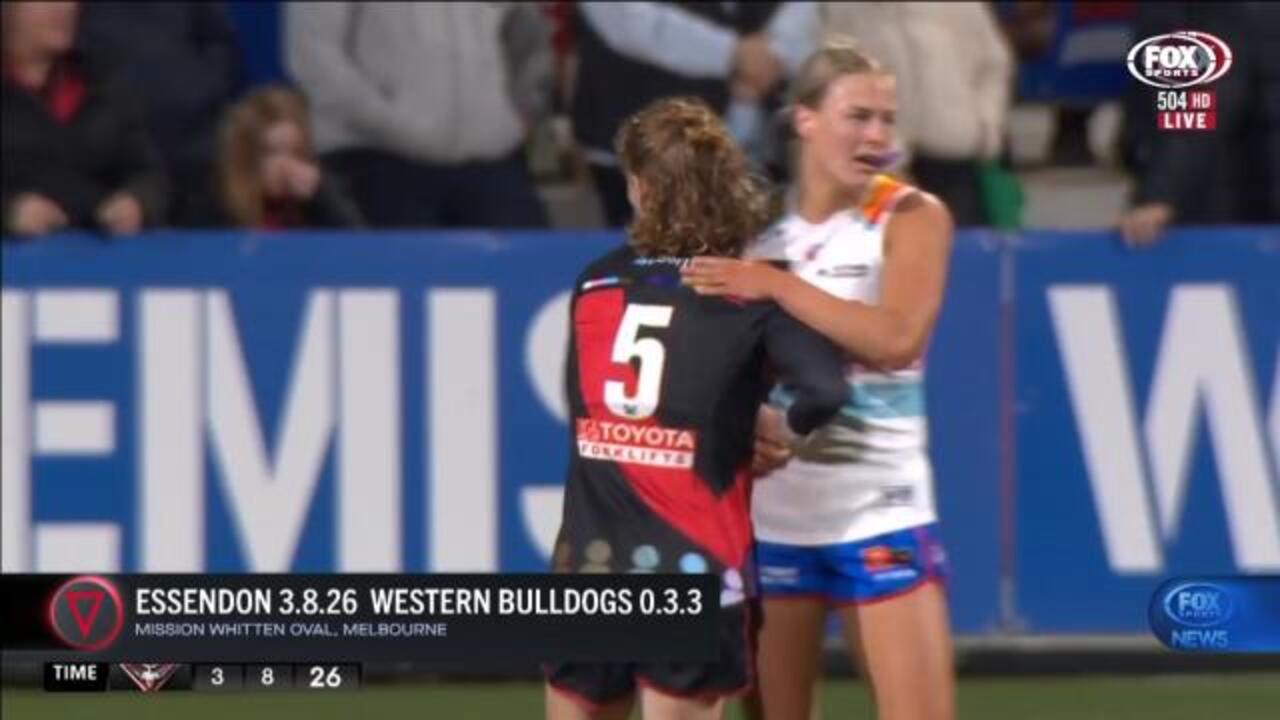 Bombers beat Bulldogs in first AFLW game