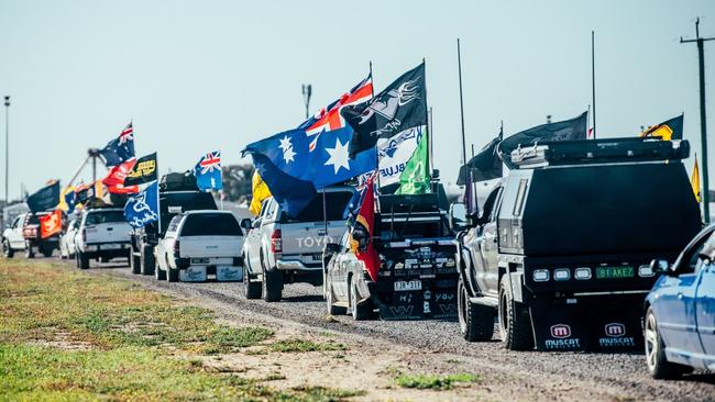 The Deni ute muster is an outback tradition.