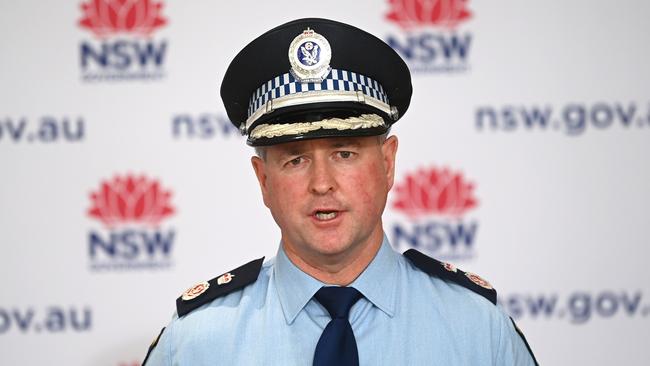 Former senior NSW Police officer Mick Willing has spoken for the first time about his shock sacking last month. Picture: Jeremy Piper