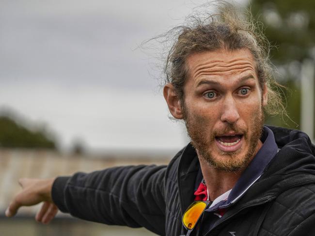 Springvale Districts player Tyrone Vickery. Picture: Valeriu Campan