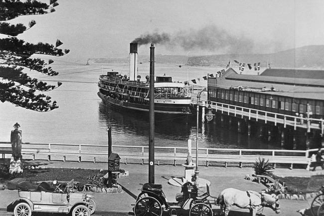 The ferry Balgowlah at Manly Wharf. Picture: Manly Library