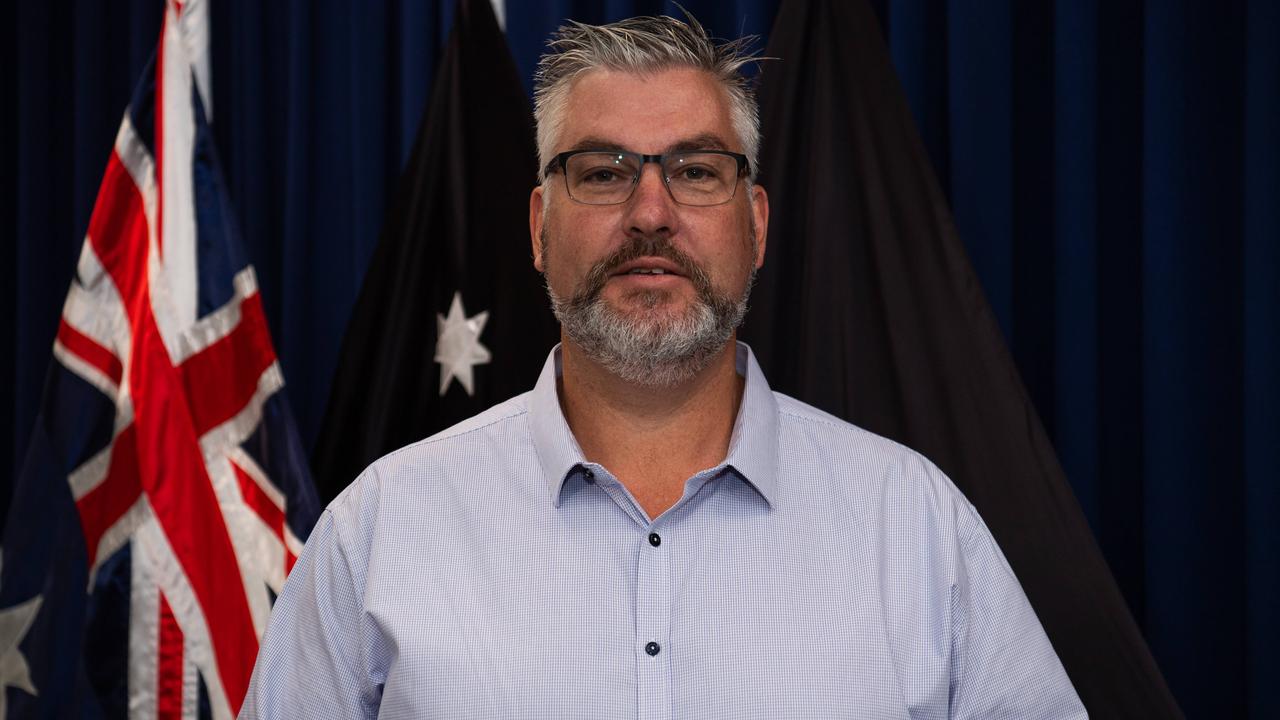 New NT Police Association president Nathan Finn (NTPA) Picture: Pema Tamang Pakhrin