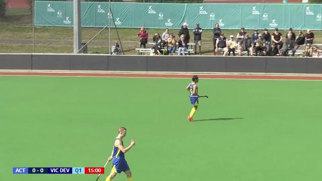 REPLAY: Australian U18's Boys Hockey Championships - ACT vs VIC Development