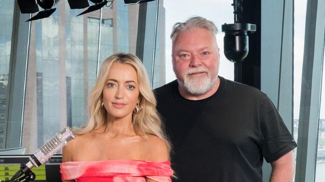 KIIS FM breakfast radio hosts Jackie O Henderson and Kyle Sandilands.