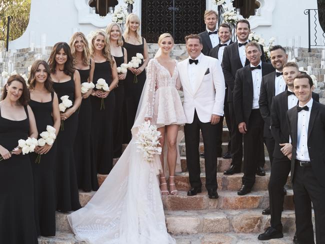 Karl Stefanovic and Jasmine Yarbrough wedding.