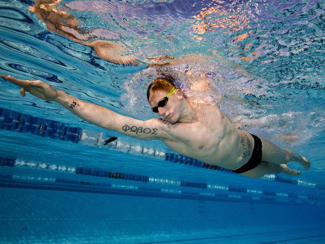 Dan Smith hasn’t swum for Australia since the 2016 Games. Picture: Jerad Williams