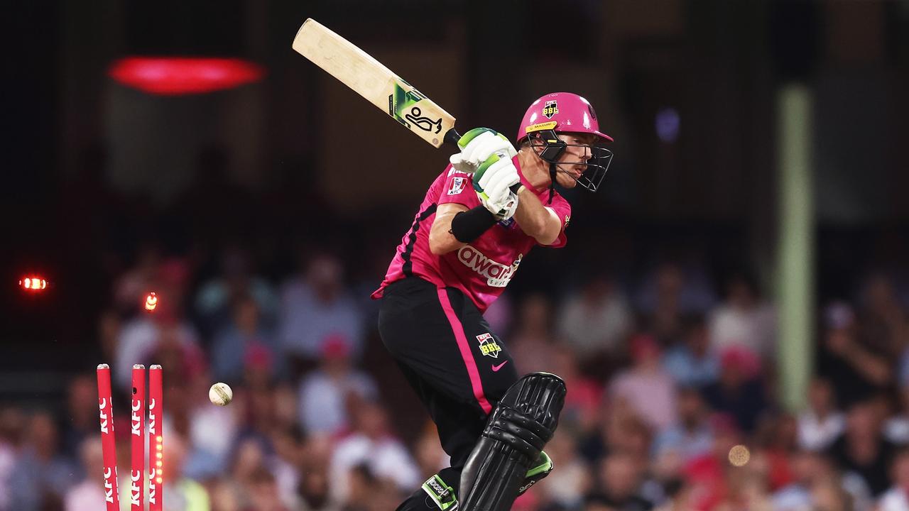 It was a batting nightmare for the Sixers. Picture: Matt King/Getty Images