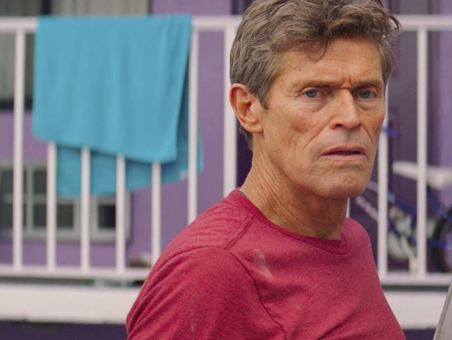 Willem Dafoe was nominated for a Golden Globe for best supporting actor in a motion picture for his role in The Florida Project. Picture: A24 via AP