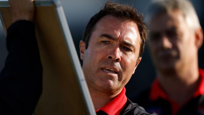 Brad Scott and his Bombers to will be desperate to distance themselves from the poor pre-season performance against St Kilda.