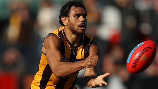 Cyril Rioli is ready for a happier 2018. Picture: Getty Images