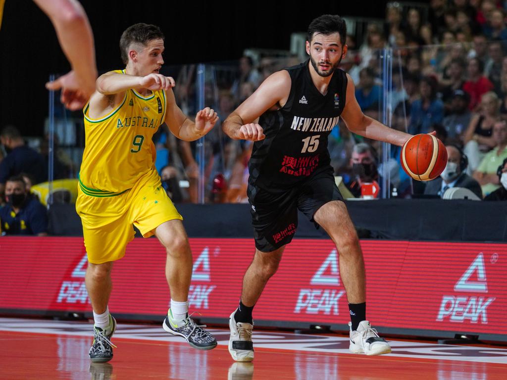 New Zealand's Jordan Hunt. Photo: Cameron Laird/FIBA