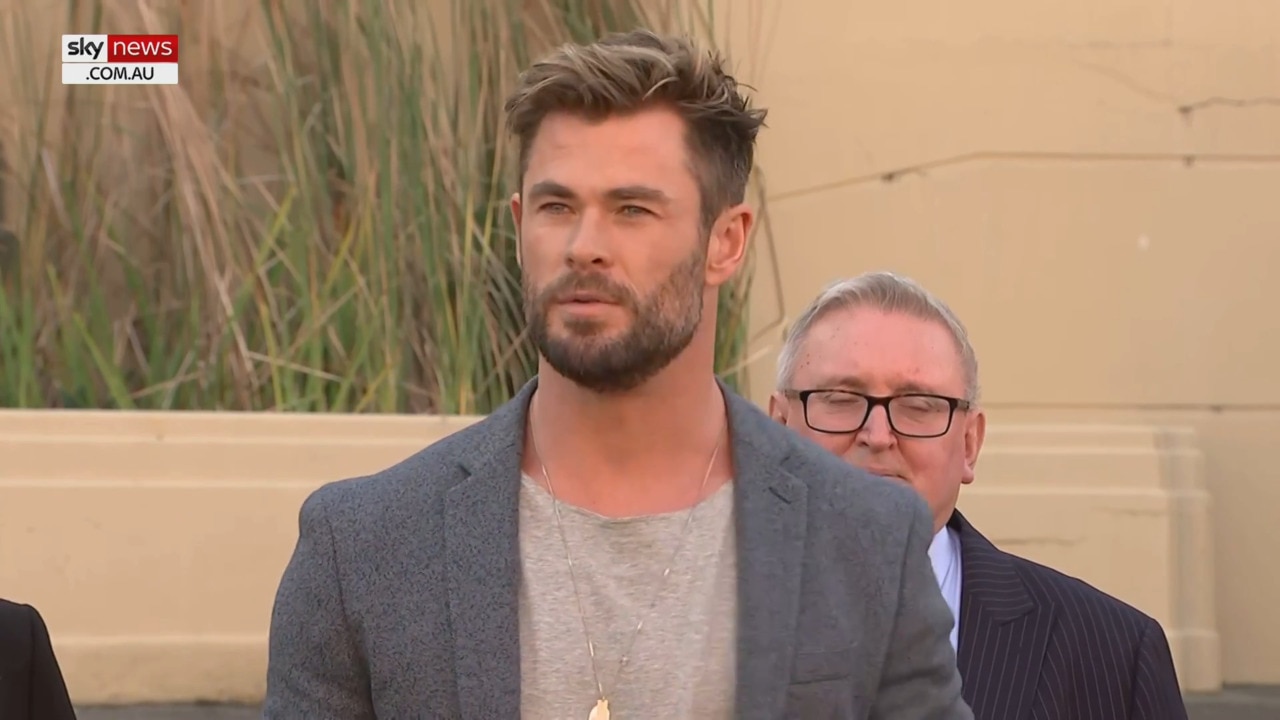 Chris Hemsworth: 'Dream come true' to be filming in NSW