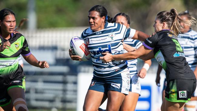Darwin Brothers beat the Northern Sharks in Round 6. Picture: Pema Tamang Pakhrin