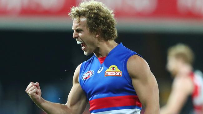 Mitch Wallis can’t break into the Bulldogs line-up.