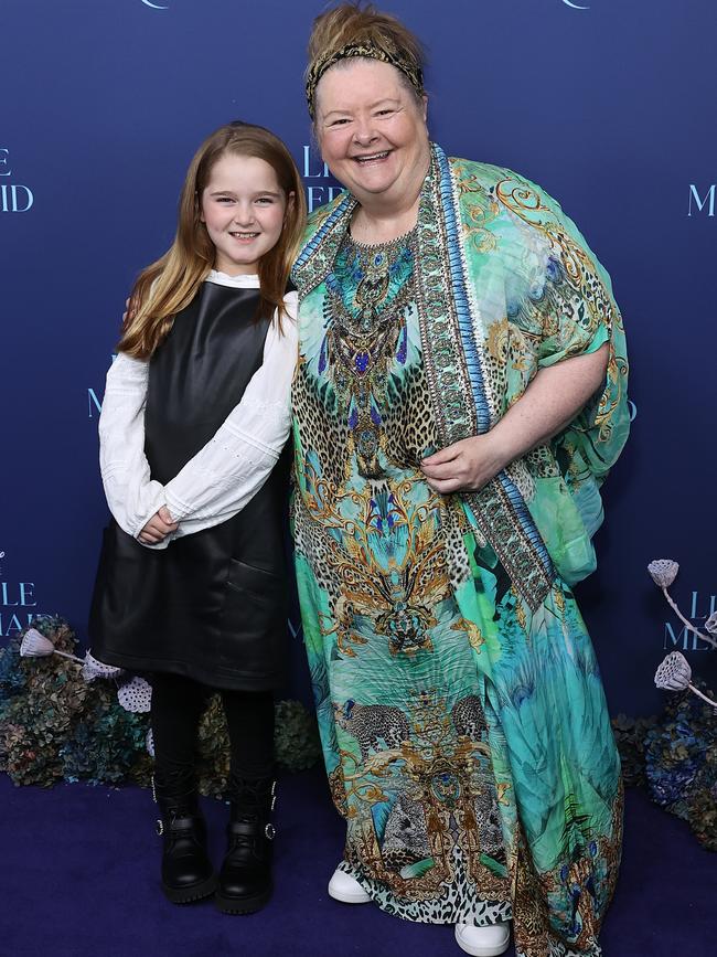 Magda Szubanski (right).