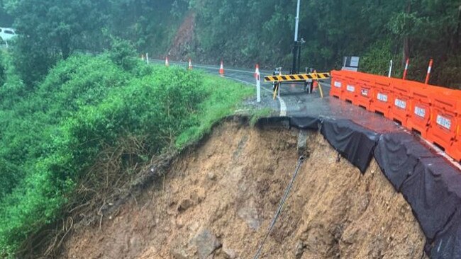 Beechmont Road. Picture: Transport and Main Roads