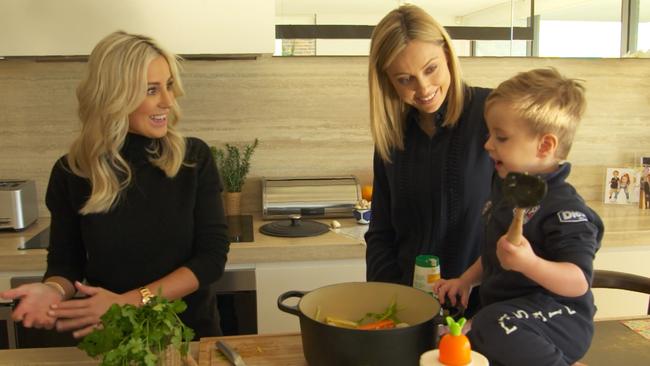 Roxy Jacenko has revealed to 60 minutes' Alison Langdon that she has not told her children Pixie and Hunter (pictured) their father is in jail. Source: 60 Minutes