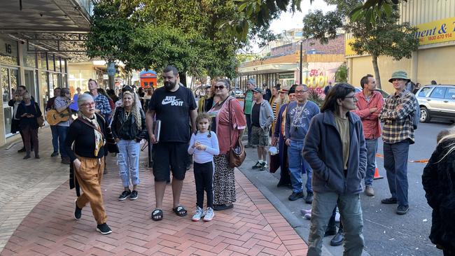 Northern Rivers flood survivors have gathered outside the new NRRC Lismore office to vent their frustrations over the slow flood recovery and demand answers after the agency has consistently “over promised and under delivered”.