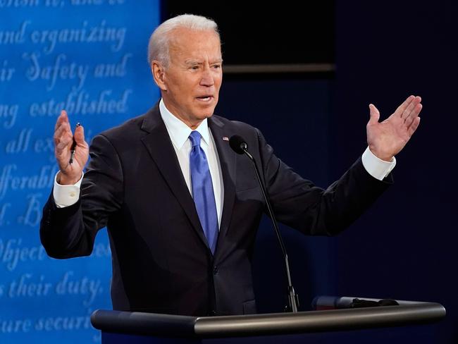 Joe Biden denied any wrongdoing. Picture: AFP