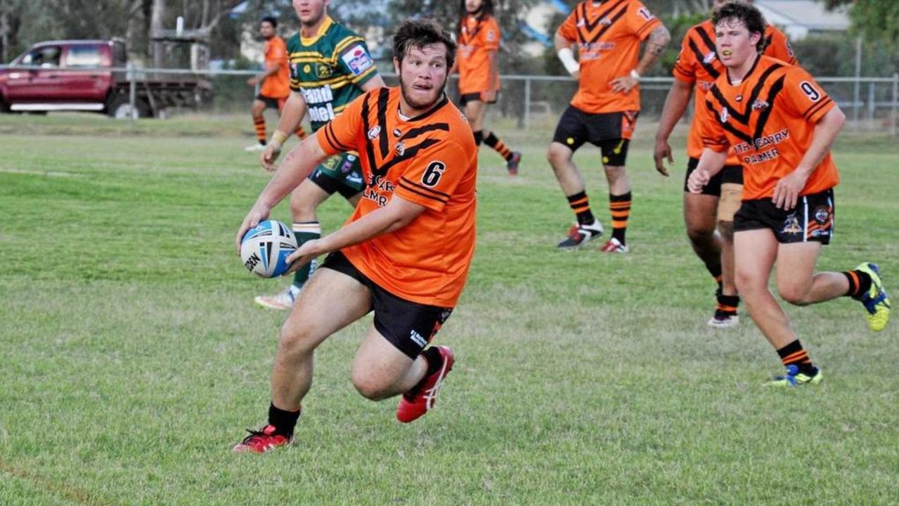 Bailey Kimber, here playing for the Mundubbera Tigers, will be a great addition to the Isis Devils’ line-up this season. Picture: Mackenzie Colahan