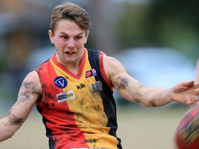 Tom Atkins playing for Joeys in 2015. Picture: Peter Ristevski